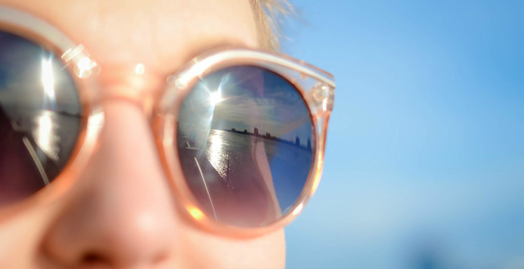 woman with sunglasses